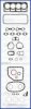 CITRO 5484768 Full Gasket Set, engine
